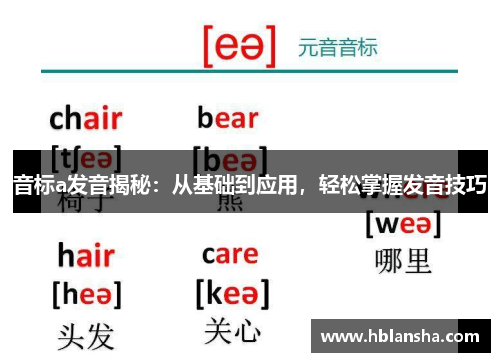音标a发音揭秘：从基础到应用，轻松掌握发音技巧